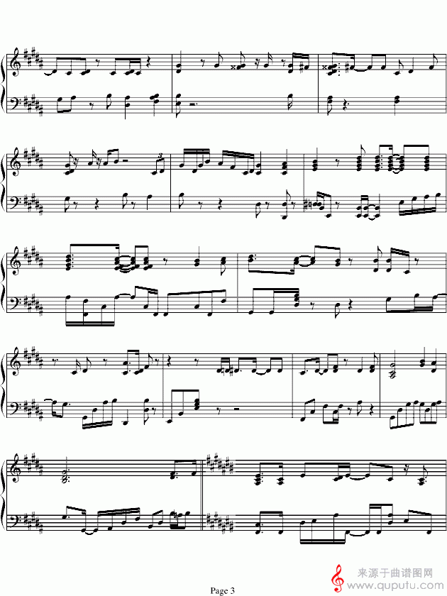 鸟之诗（按原谱手稿制谱）_鸟之诗_03