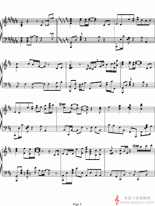 鸟之诗（按原谱手稿制谱）_鸟之诗_05