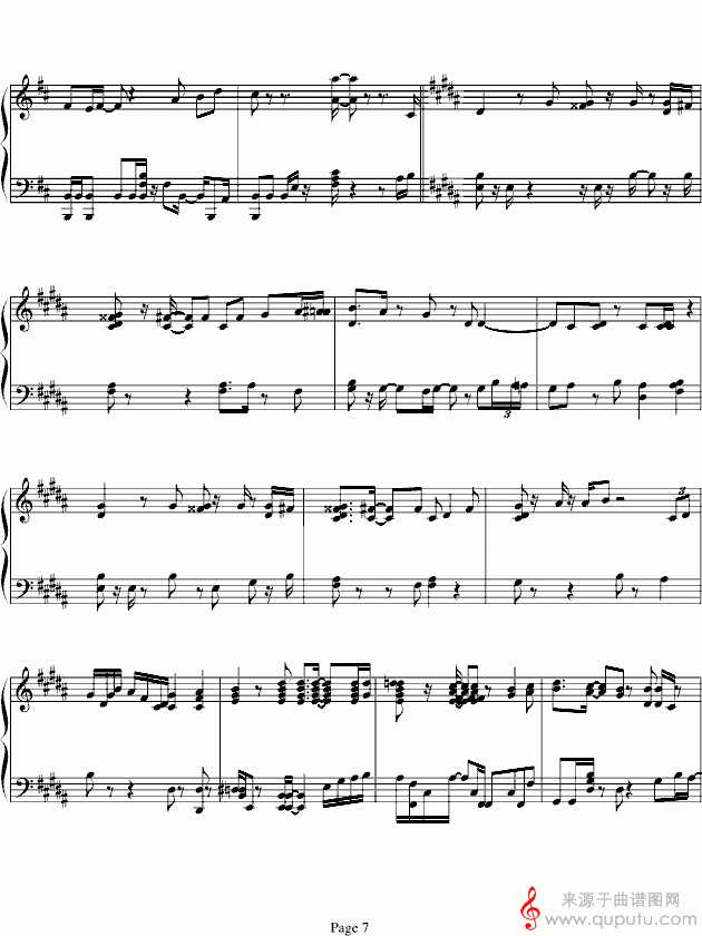 鸟之诗（按原谱手稿制谱）_鸟之诗_07