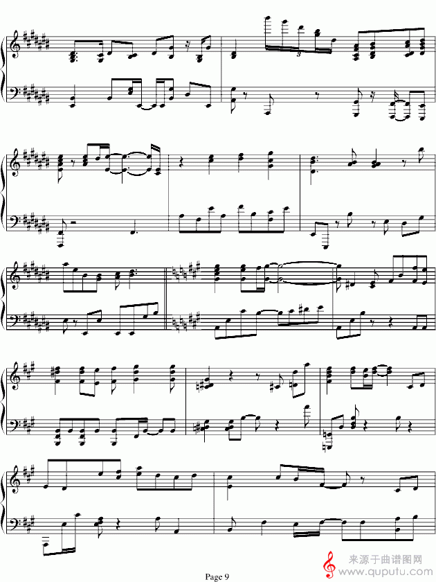 鸟之诗（按原谱手稿制谱）_鸟之诗_09