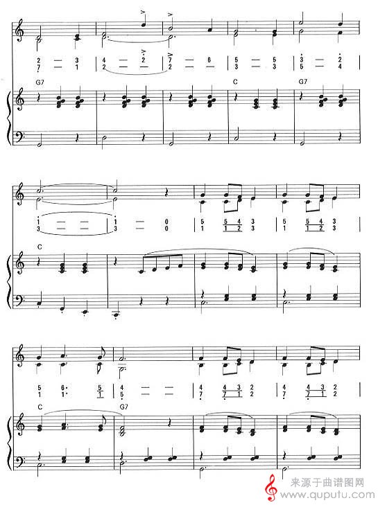 红莓果（二重奏五线谱）(口琴谱)_曲谱图网_红莓果_03