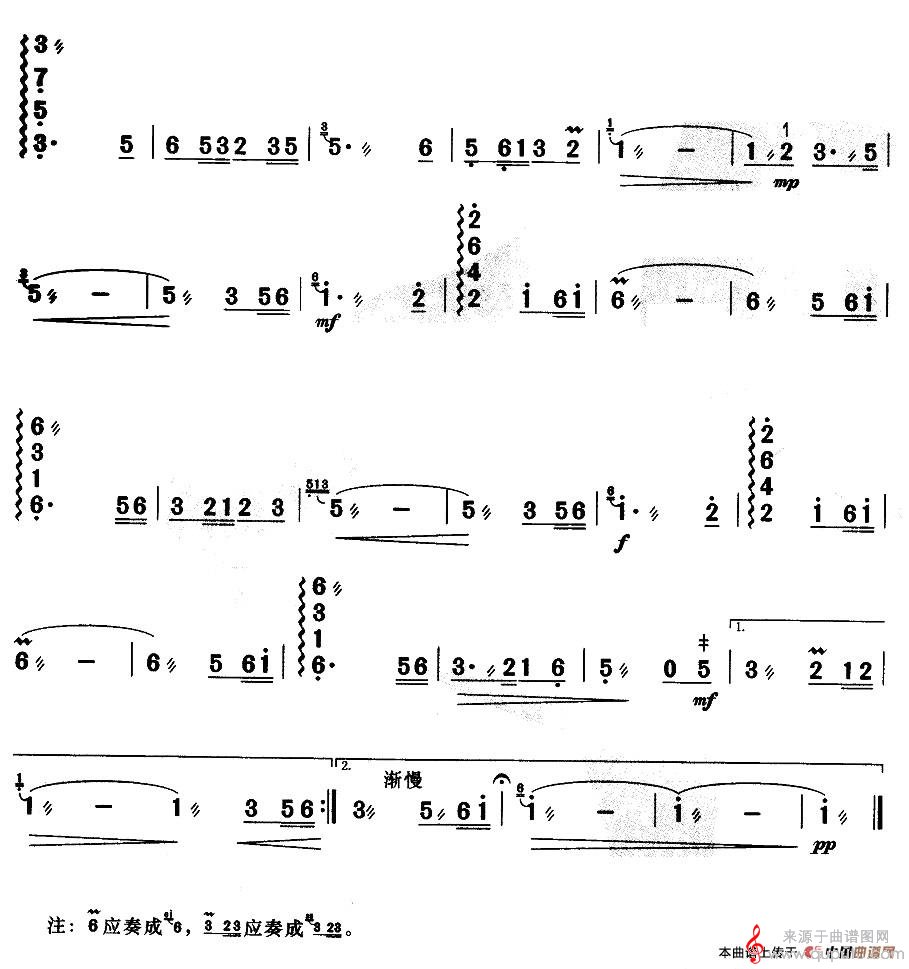 美丽的草原我的家简谱（美丽的草原我的家歌词）