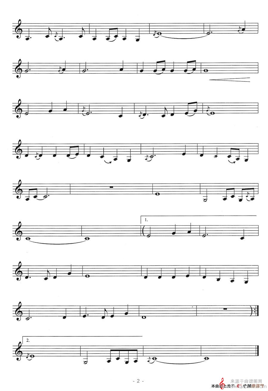 甜蜜蜜简谱（甜蜜蜜歌曲原唱五线谱）